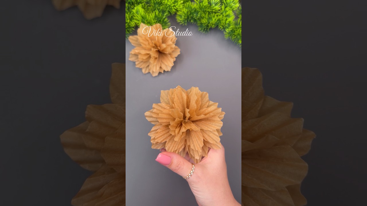 WoW! Amazing Craft Ideas! Easy Paper Flowers #shortsviral