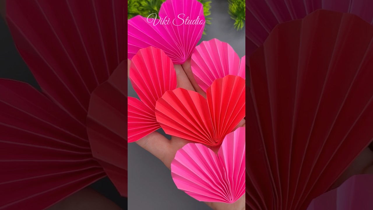 WoW! Easy Paper Craft Ideas #diy #easycrafts #papercrafts #paper #paperheart