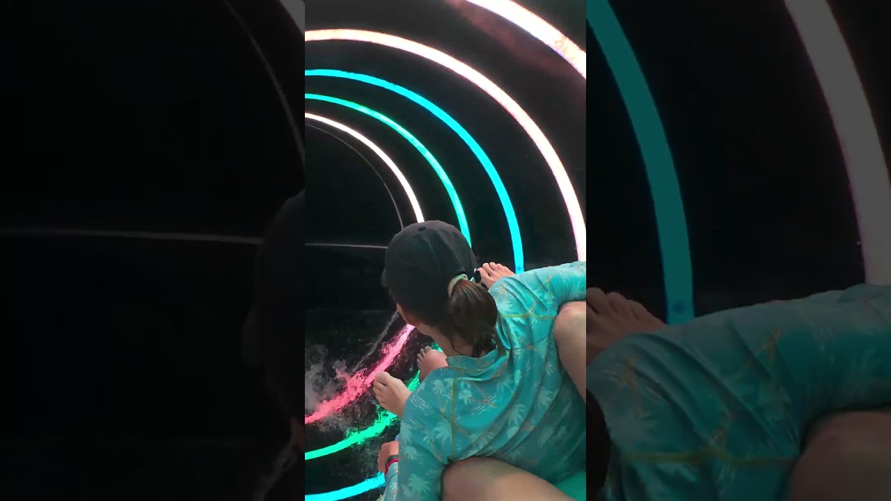 Zebra Black Hole Water Slide at Aquapark Nessebar 🇧🇬