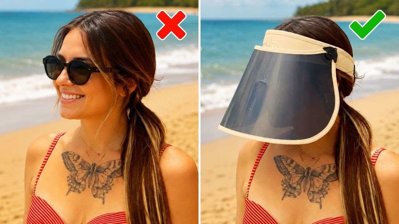 1-Minute Beach Hacks to Save Your Vacation 🌊☀️