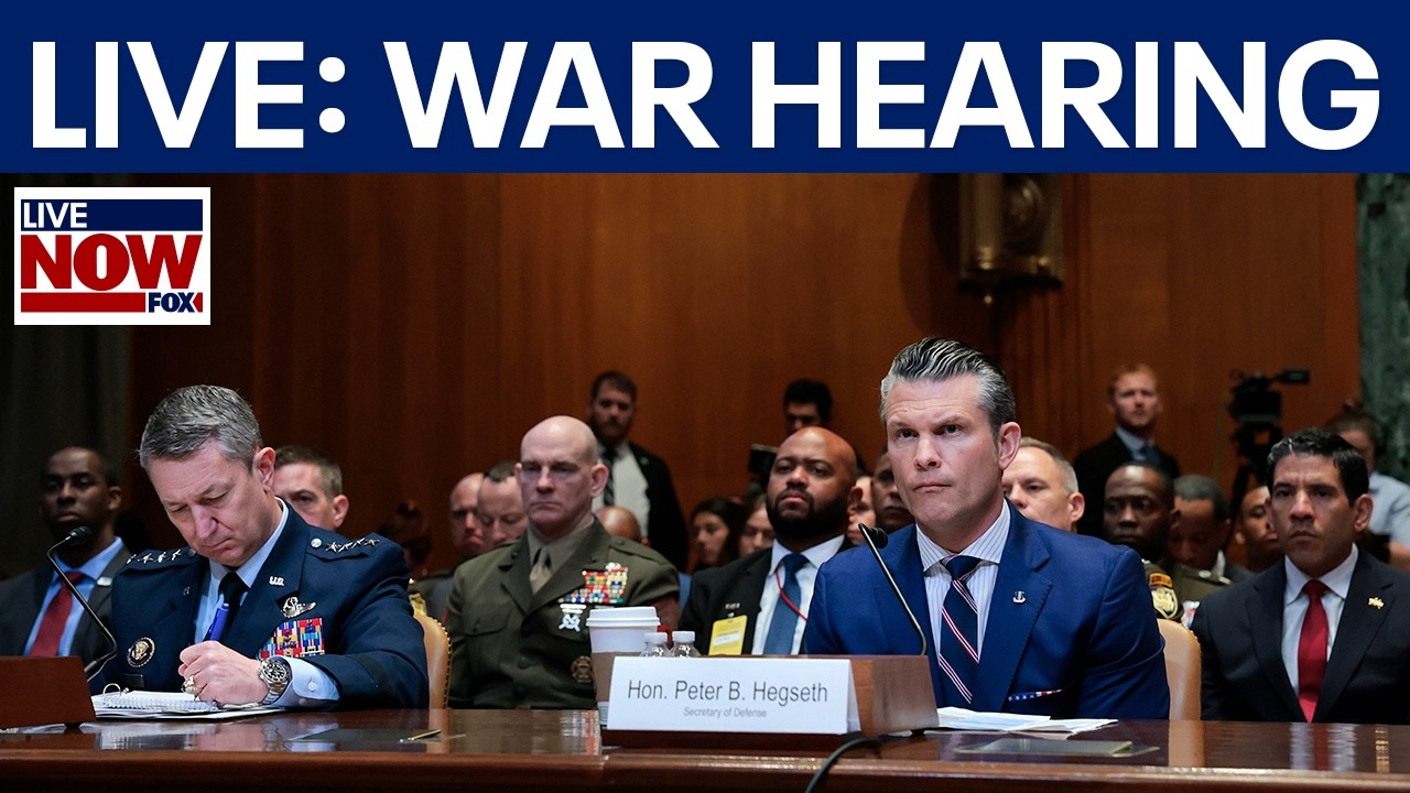 10:30AM ET: Hegseth, Caine testifies before Senate Committee amid Iran War