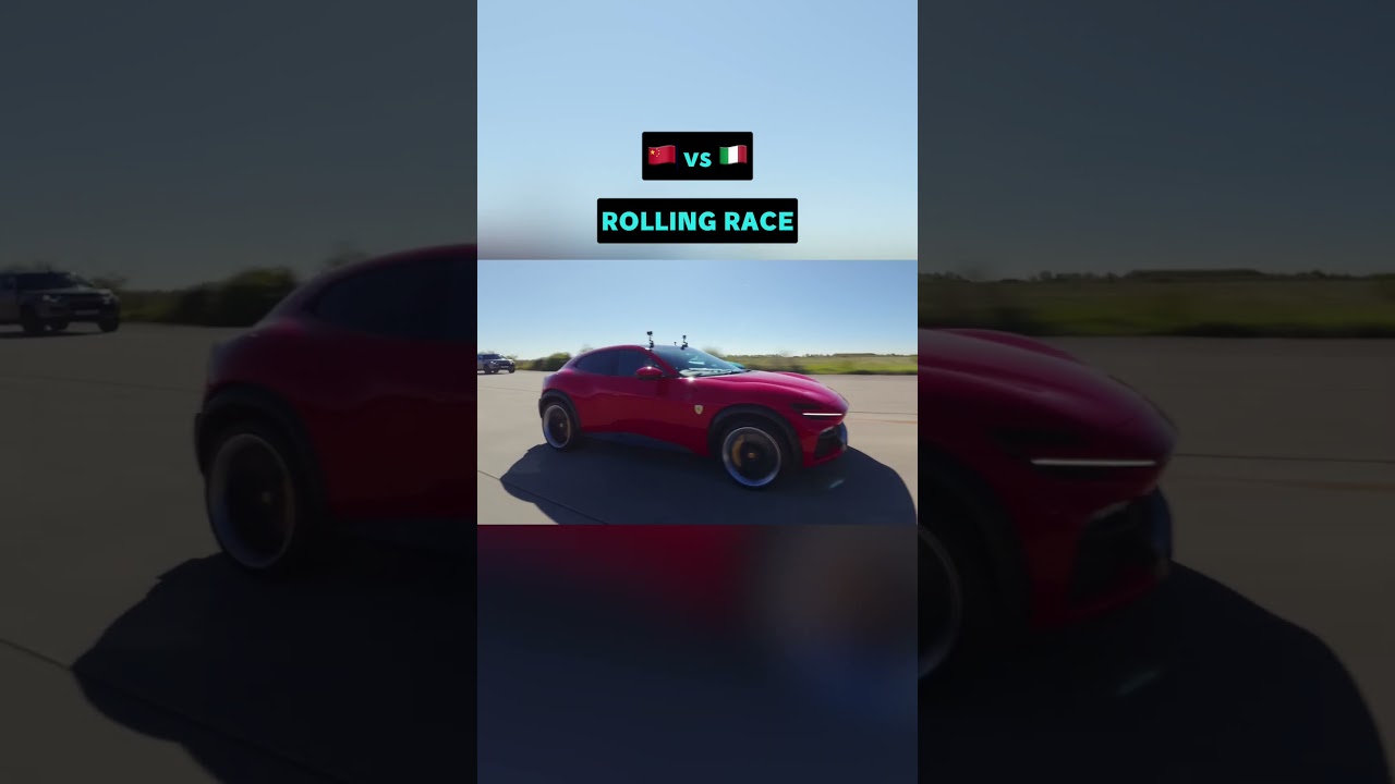 1,400hp Zeekr vs 725hp Ferrari! 😱🤯🔥