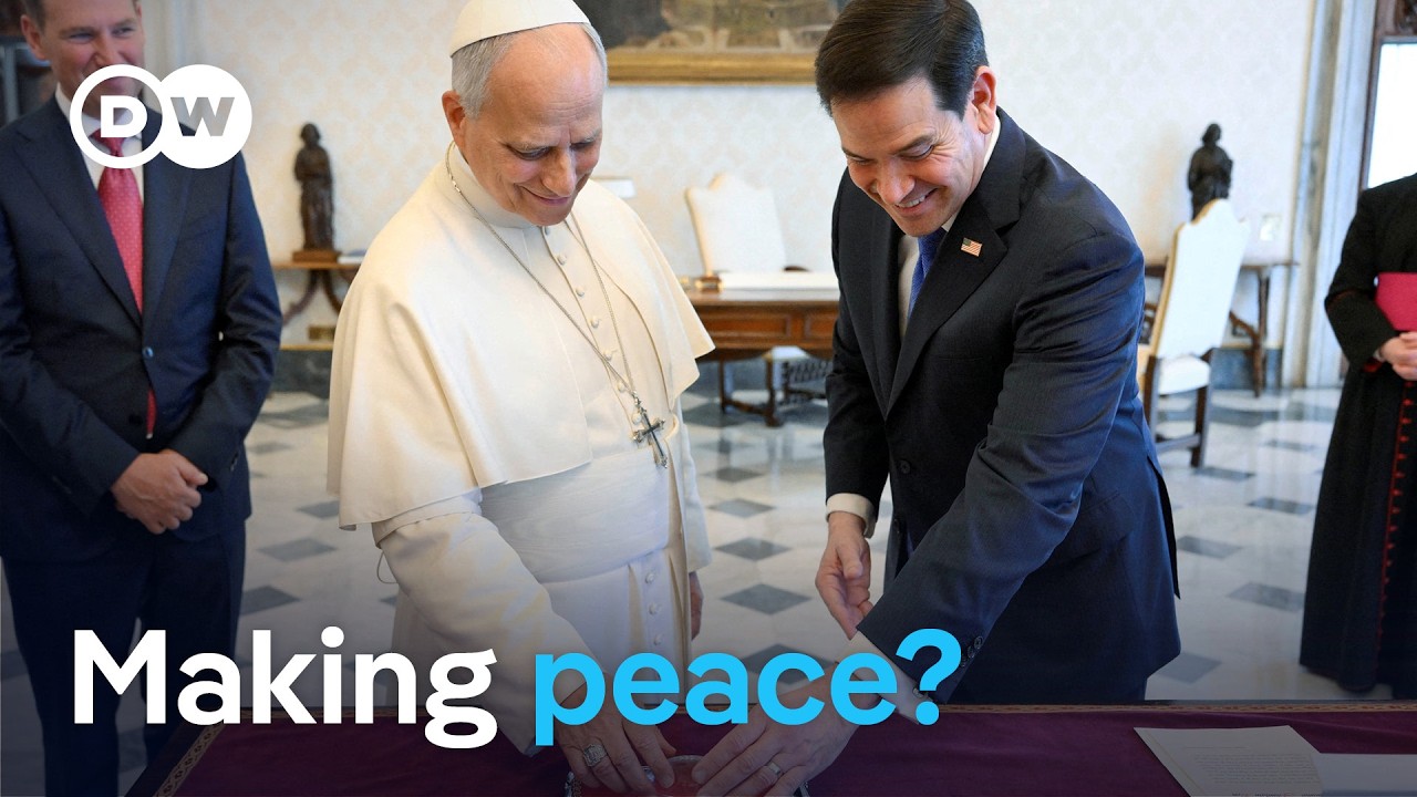 After tensions, Rubio meets the Pope | DW News