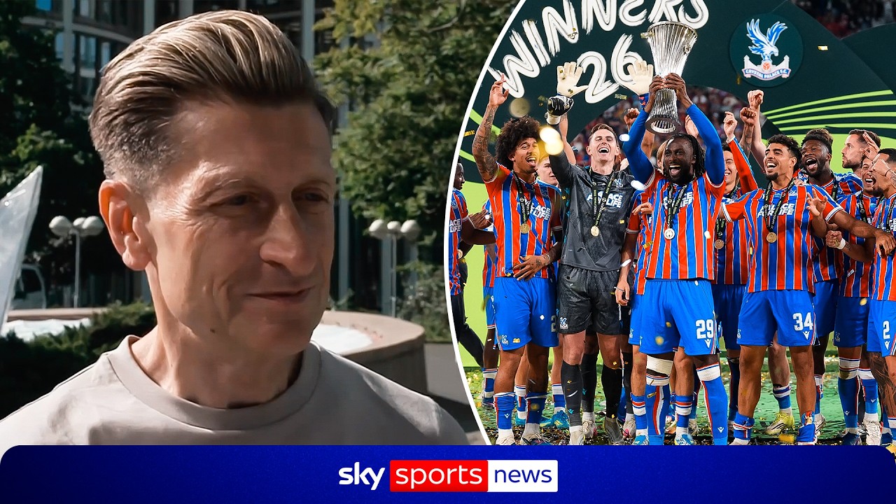 “Anything is possible” | Steve Parish reacts to Crystal Palace’s UEFA Conference League final win