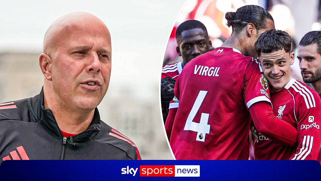 Arne Slot on facing Manchester Utd and criticism this season | “We are still in transition”