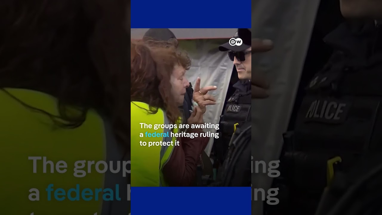 Australian police clear Indigenous protest at Olympic stadium site | DW News