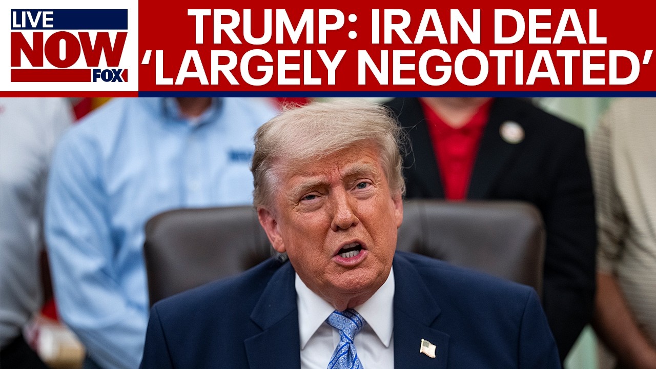 BREAKING: Trump says deal with Iran ‘largely negotiated’