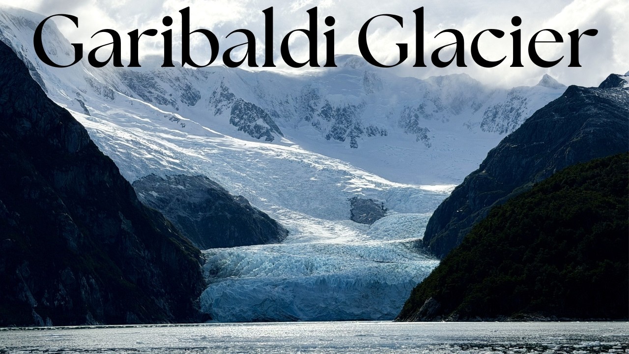 Breathtaking Garibaldi Glacier in Agostini National Park, Chile