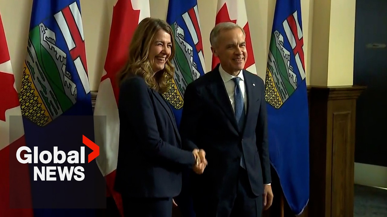 Carney, Danielle Smith announce pathway to construct west coast oil pipeline | FULL