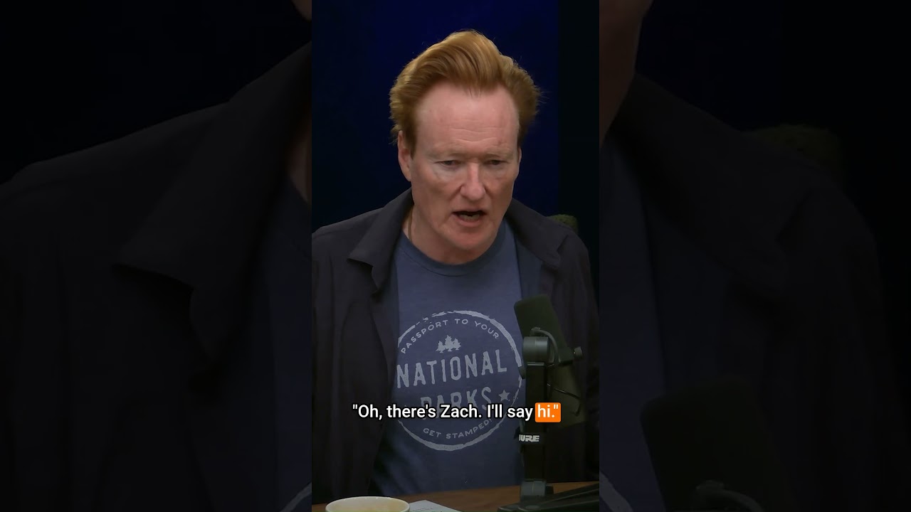 Conan mistook a “Hangover” impersonator for Zach Galifianakis. #podcast #comedy #comedian