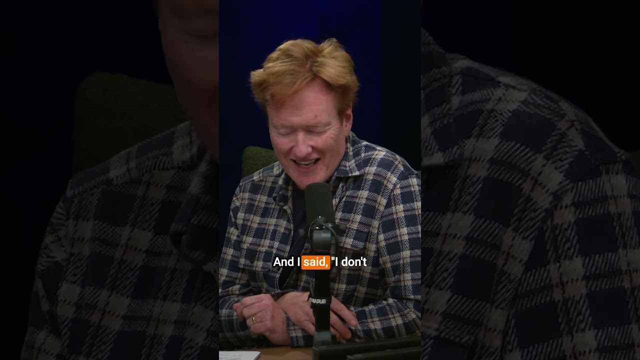 Conan’s assistant calls him a “little b*tch.” #comedy #podcast