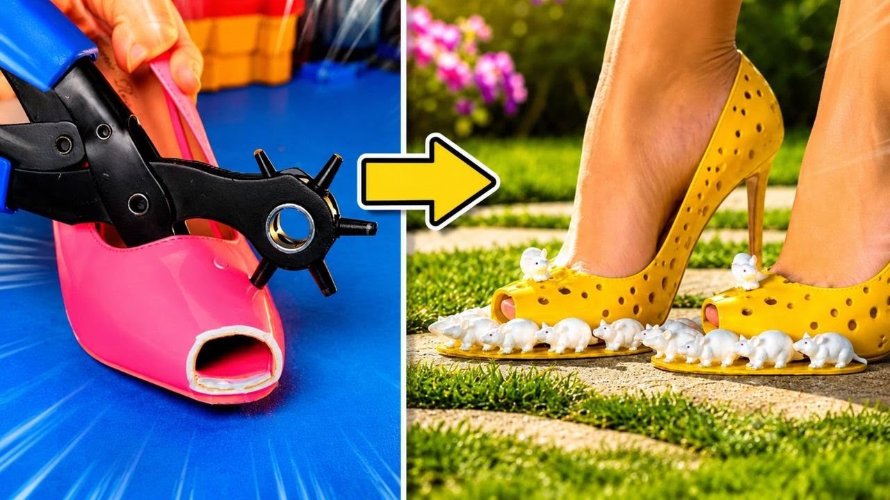 Crazy Shoe Hacks to Upgrade Your Style & Save Your Feet 👟✨