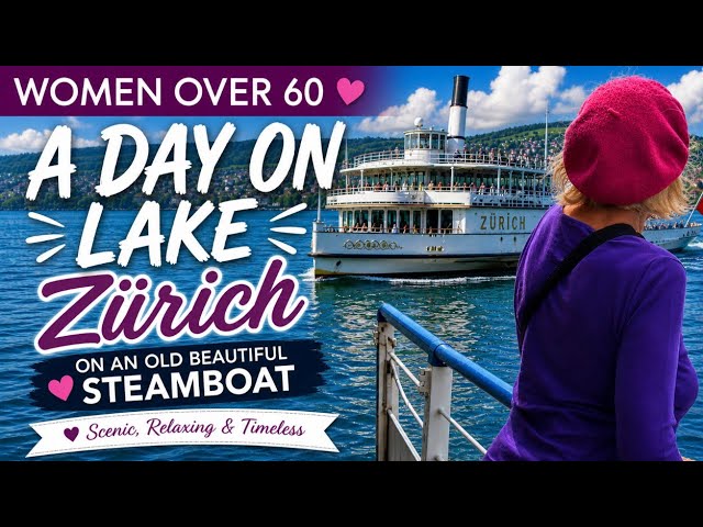 Cruising Lake Zurich on a 120 Year Old Steam Boat