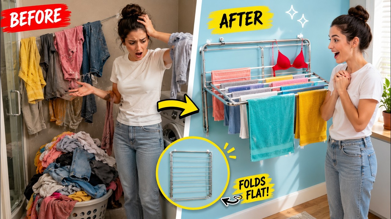 DIY Clothes Drying Rack & Other Life-Changing Hacks You Need in 2026