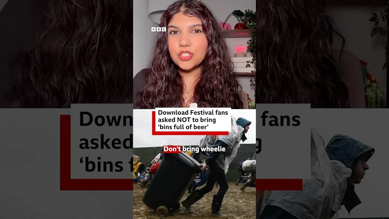 Download fans asked not to bring ‘bins of beer’ to festival. #DownloadFestival #BBCNews