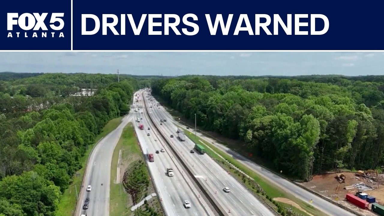 Drivers warned about I-285 closure this weekend | FOX 5 News