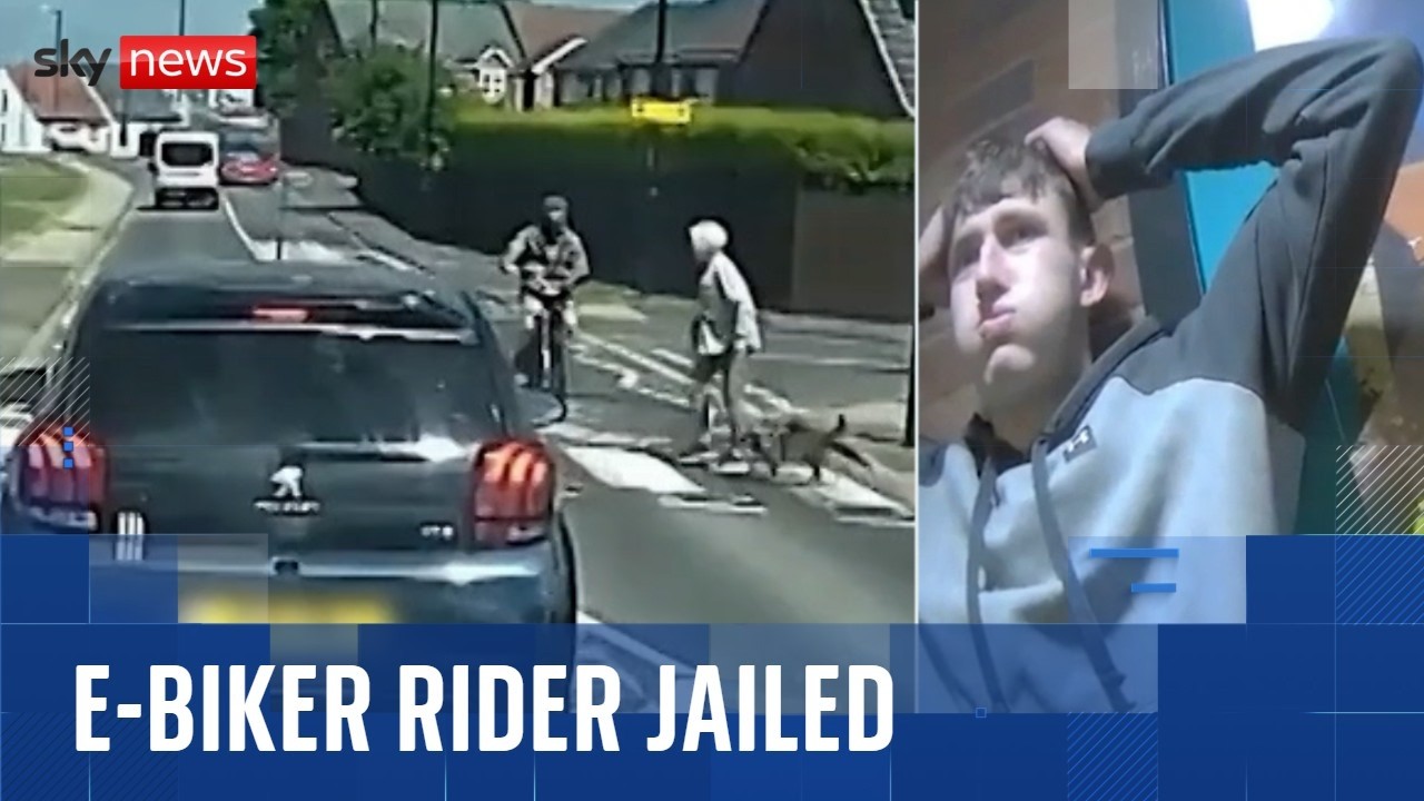 E-bike rider who fled after killing great-grandmother jailed