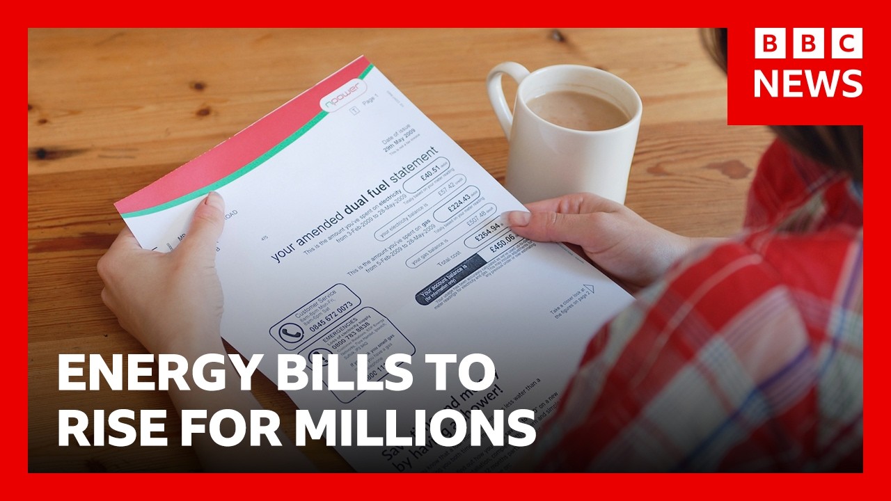 Energy bills to rise for millions as impact of Iran war hits | BBC News