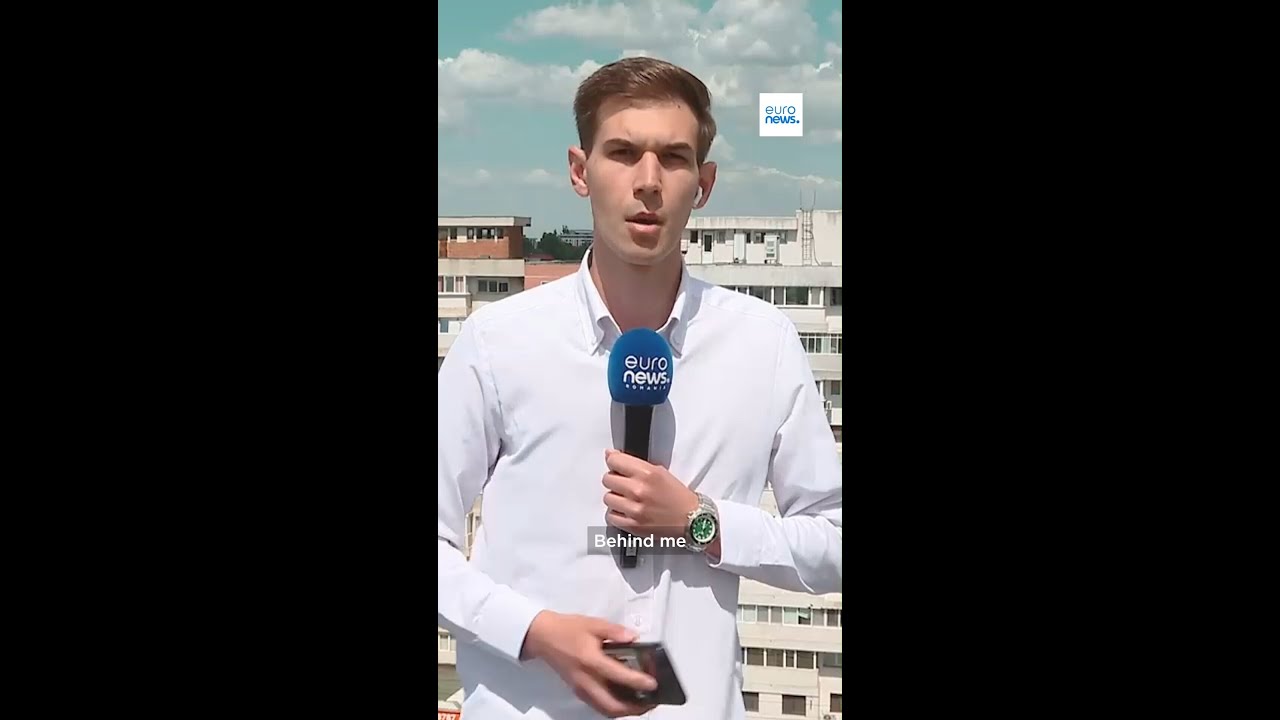 Euronews on the scene after Russian drone strike in Romania