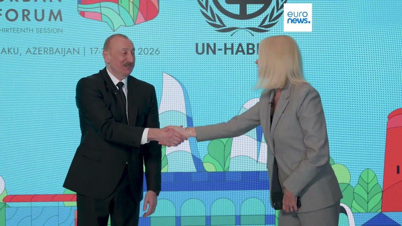 Europe may need Azerbaijan more after Hormuz crisis, President Aliyev tells Euronews