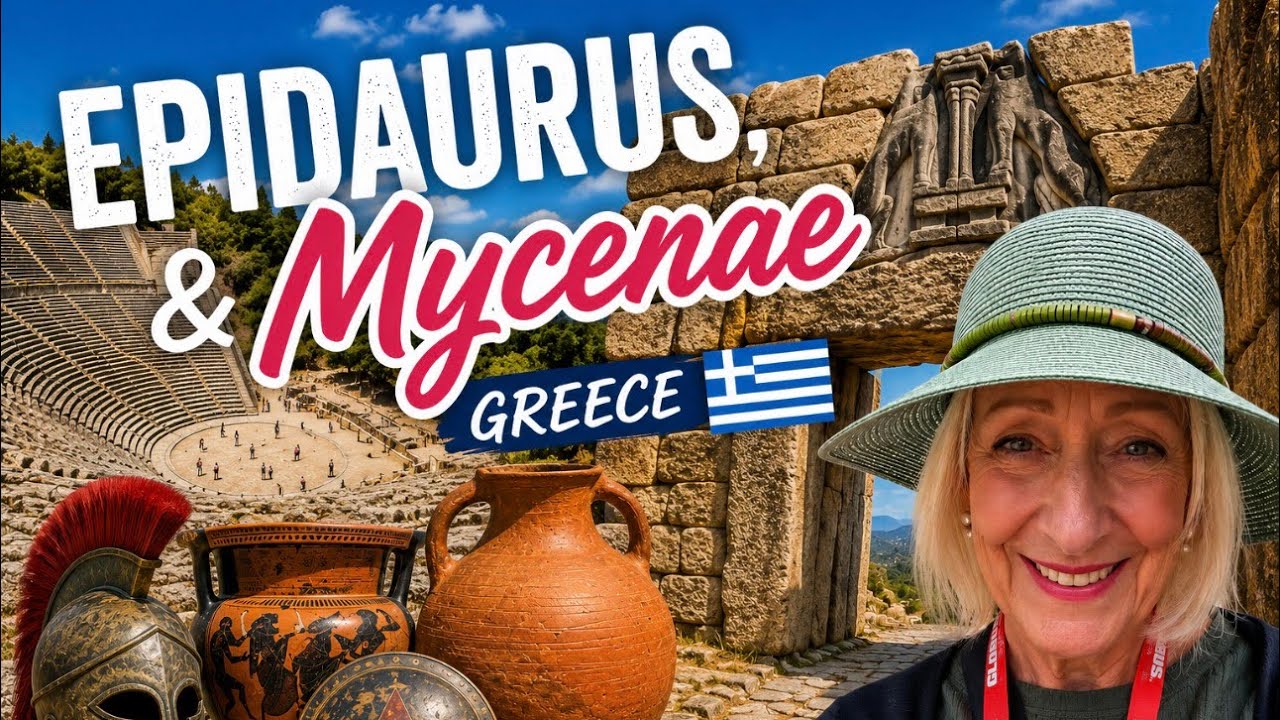 Exploring Mycenae. Greece