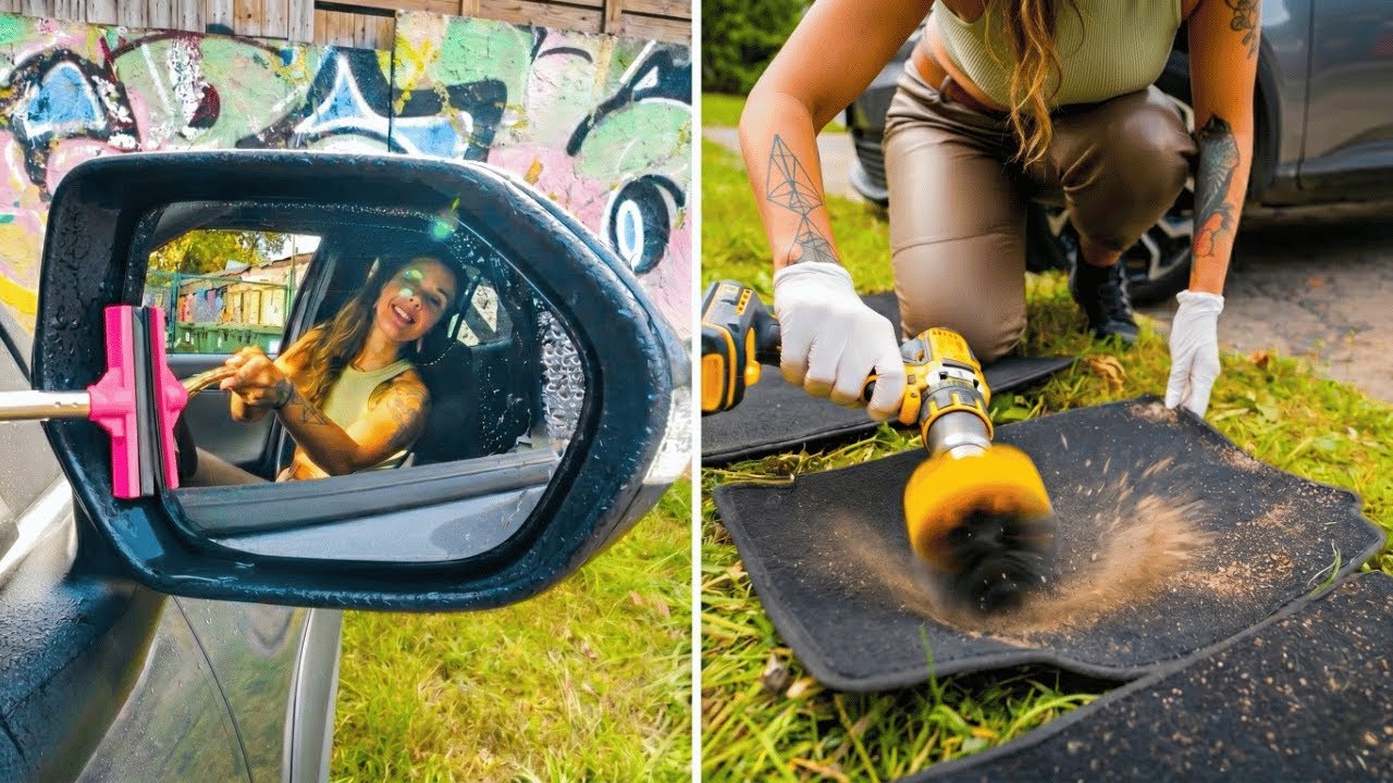 Extreme Car Cleaning That Feels So Satisfying 😍🧽