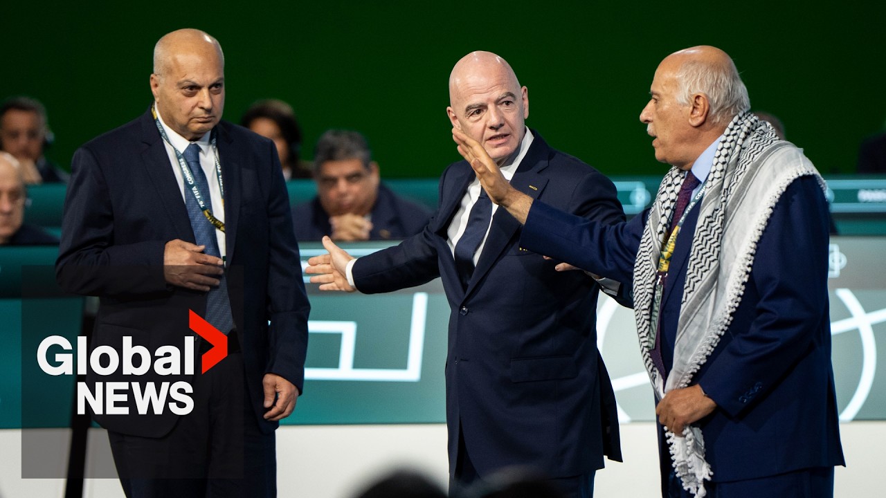 FIFA World Cup encourages nationalism, not peace-making, as Palestinian shuns Israeli official