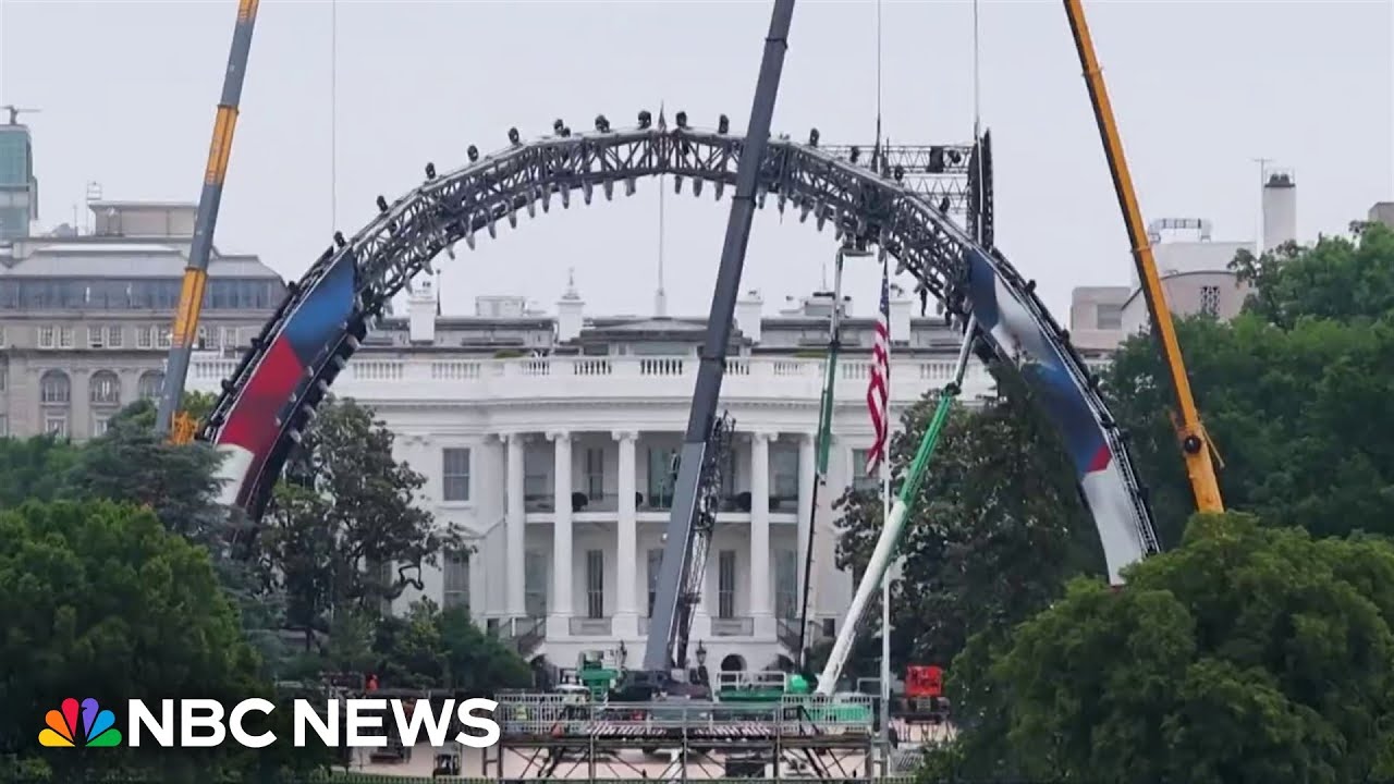 First images of UFC fight night venue at White House