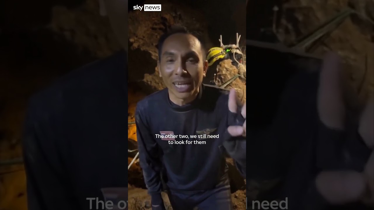 Five trapped in Laos cave rescued, two remain missing