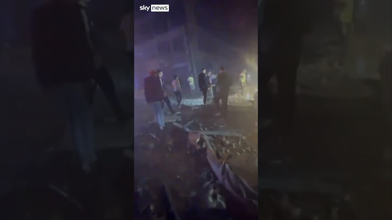 Footage shows aftermath of Israeli strikes in southern Lebanon
