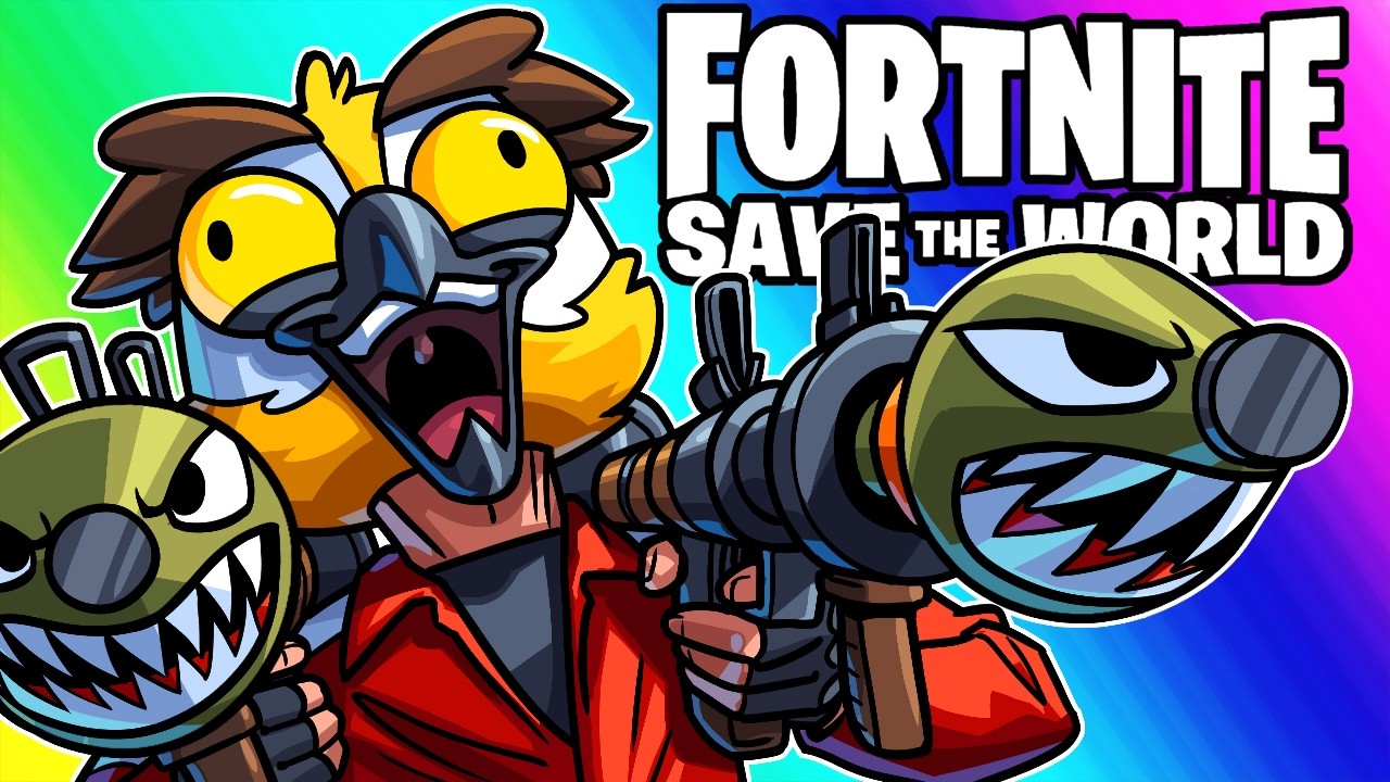 Fortnite Save The World – FIRING ROCKET LAUNCHER