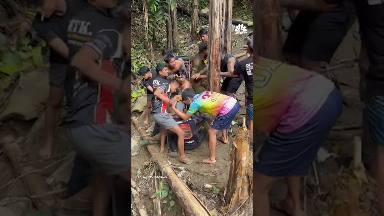 Four more men rescued from Laos cave