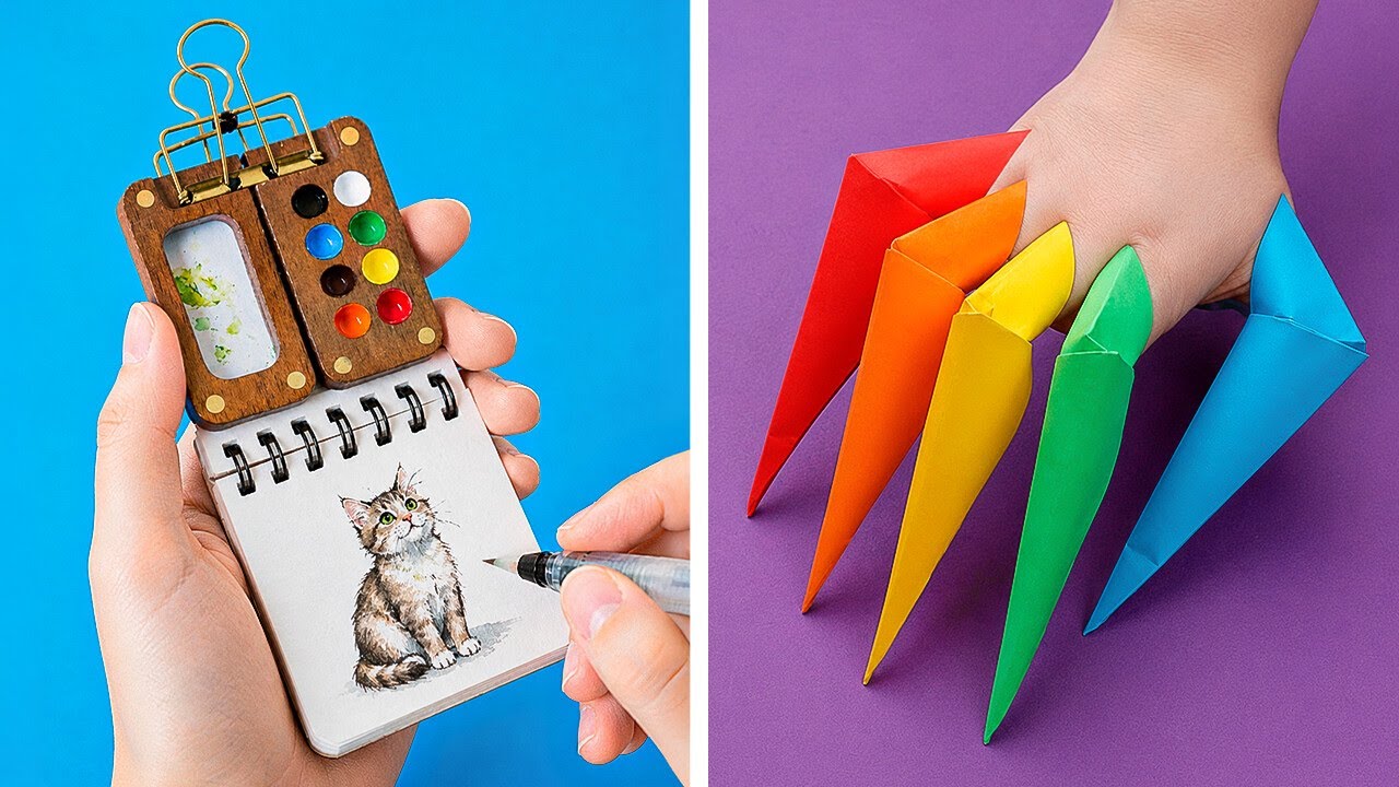 Fun Art & Craft Ideas 🎨 Things To Do When You’re BORED