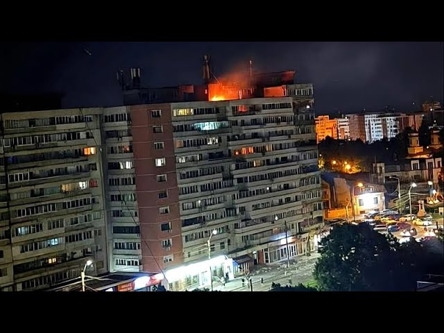 Galați residents fear future incidents after Russian drone crashed into building