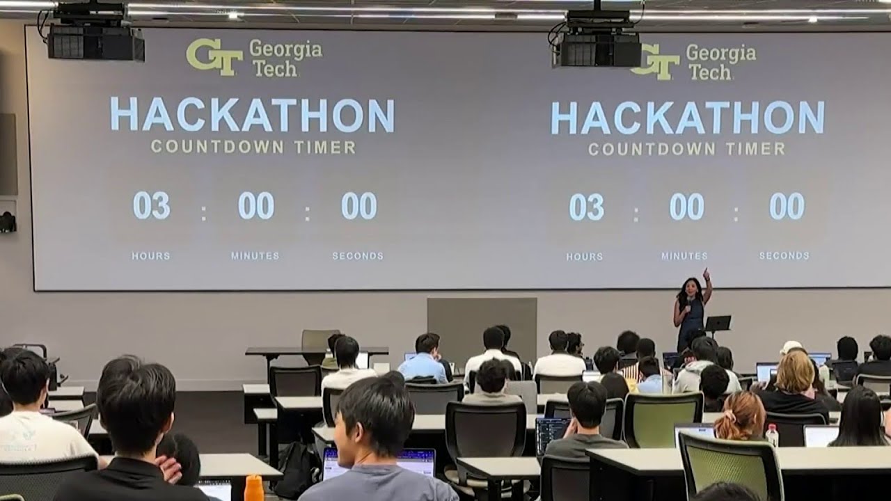 Georgia Tech get three hours to build an app using Claude AI