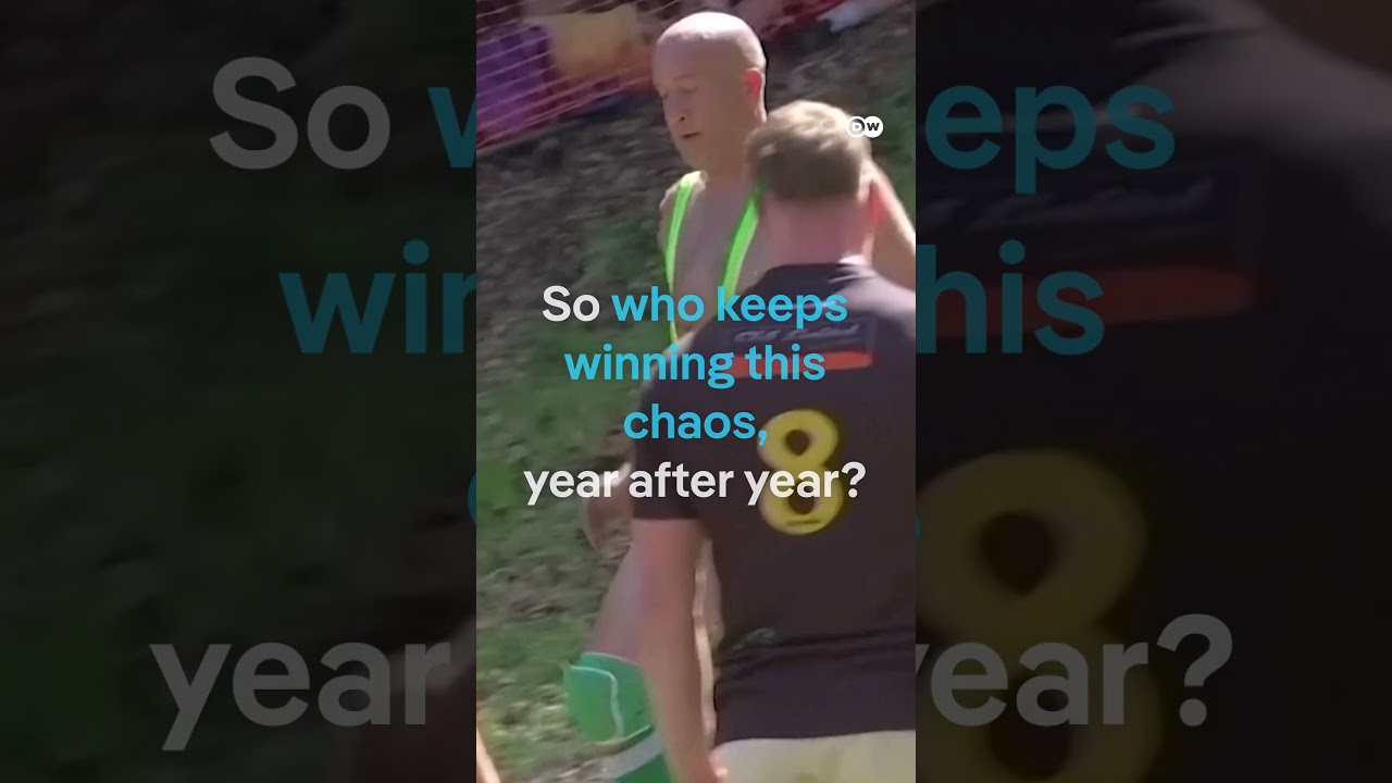 German YouTuber crowned cheese rolling champion again | DW News