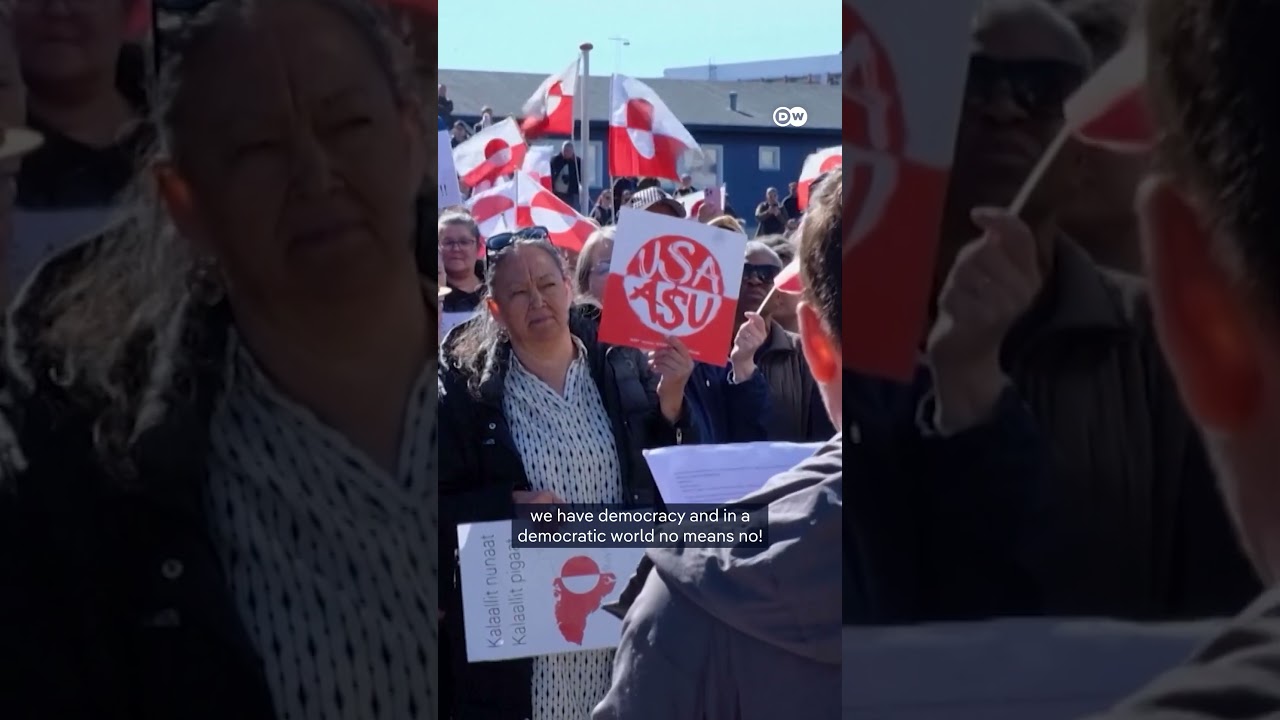 Greenlanders protest new US consulate | DW News