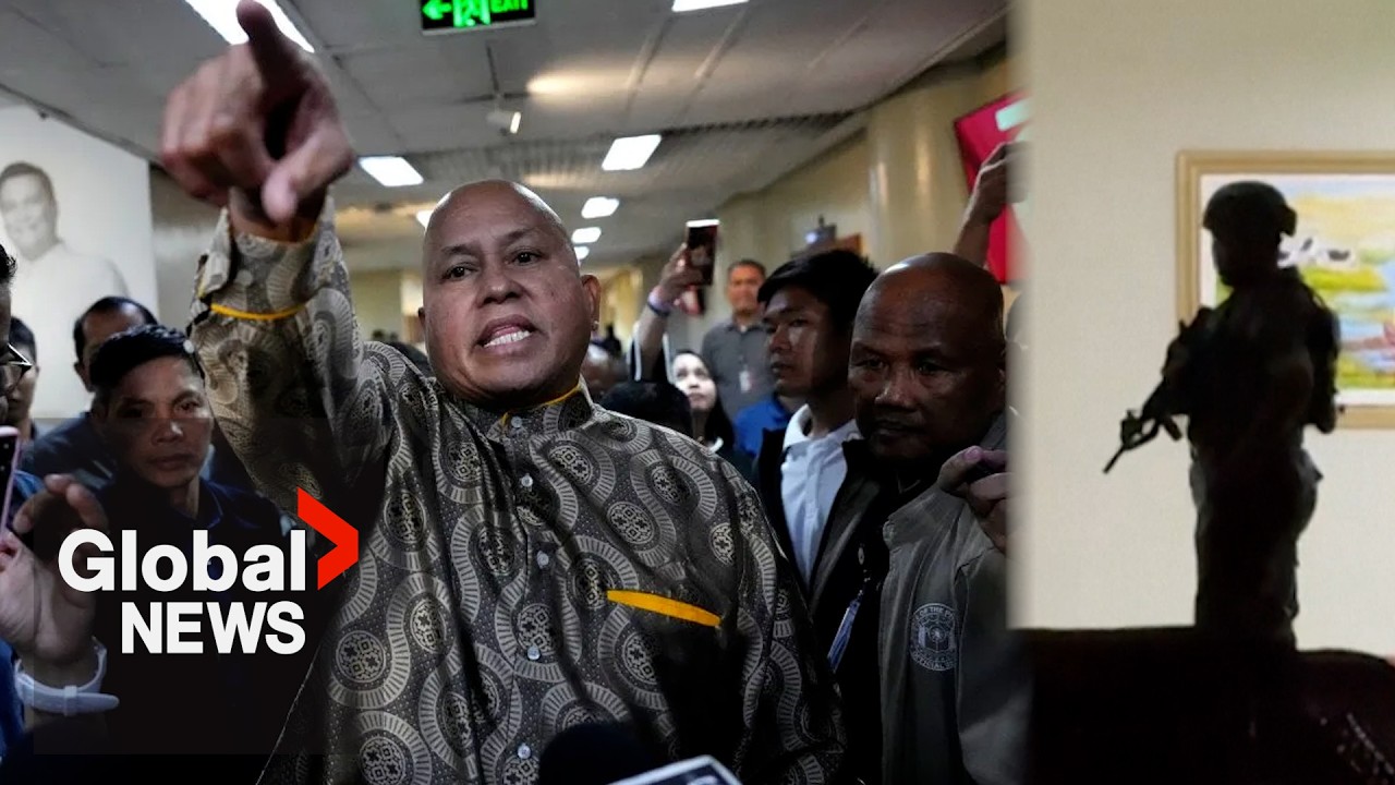 Gunshots fired at Philippine Senate where Duterte ally resists ICC arrest