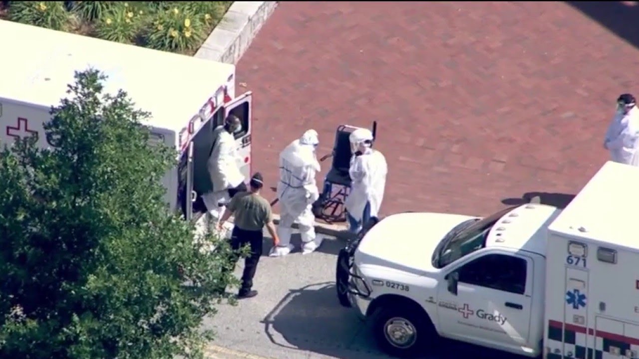 Hantavirus patients arrive at Emory University Hospital