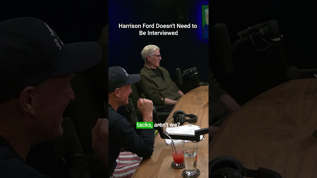 Harrison Ford doesn’t need to be interviewed. #podcast #comedy