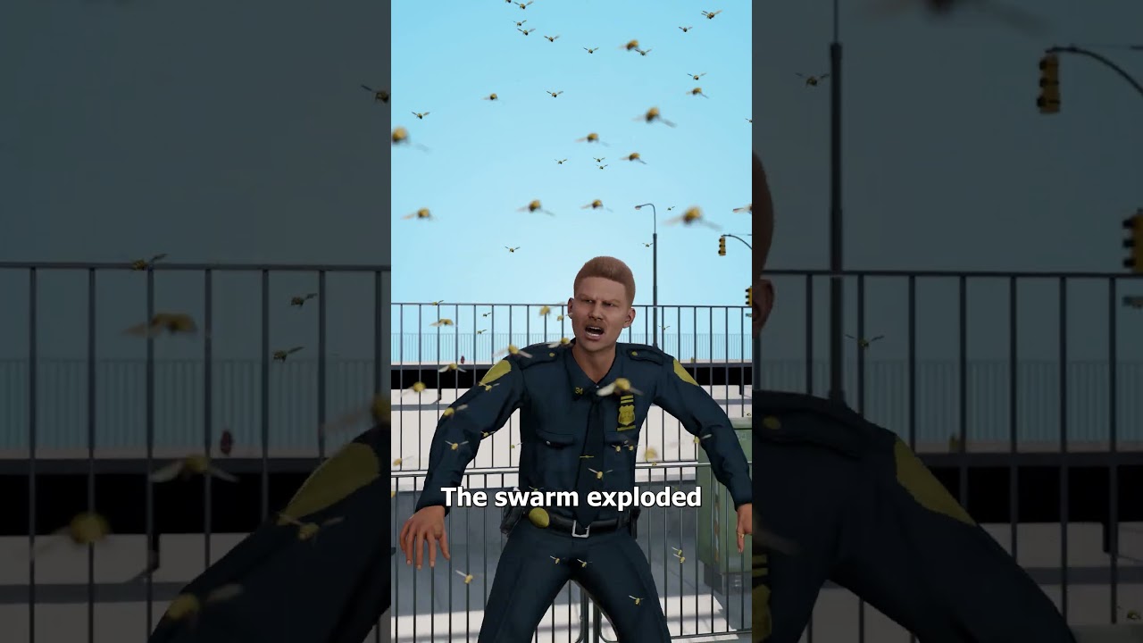 He Attacked Police With Bees 😵