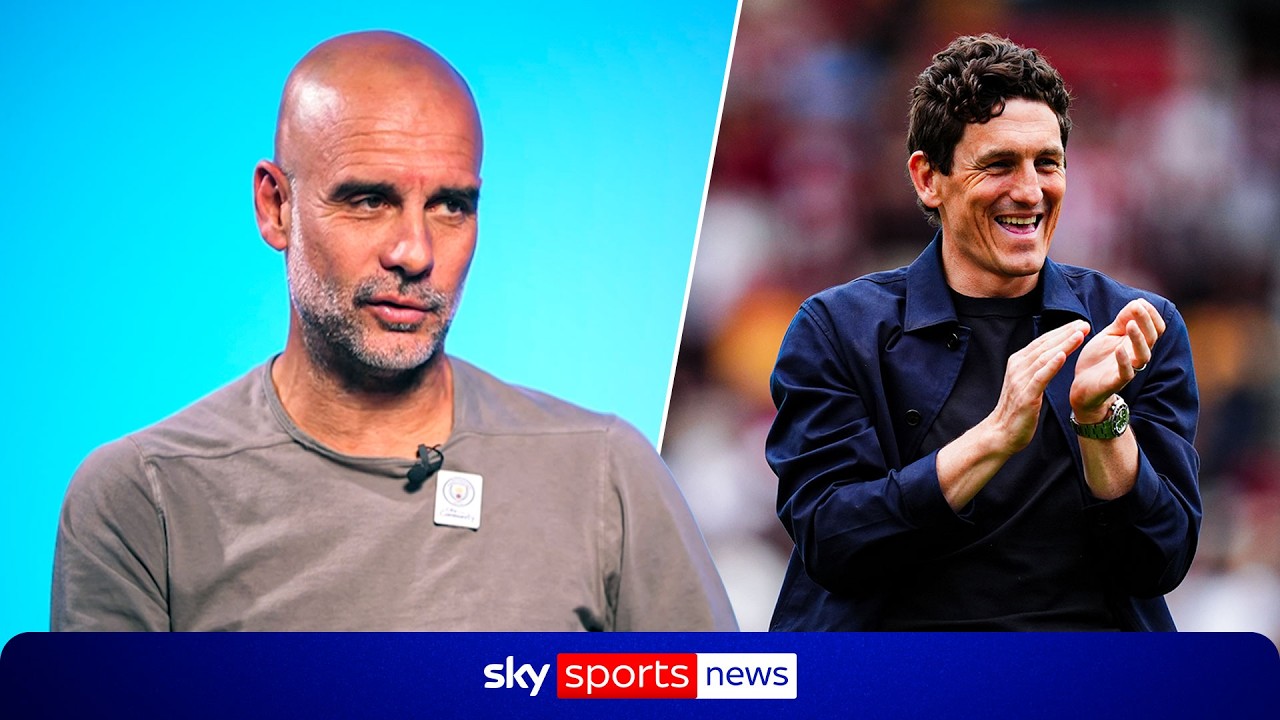 “He left a great impression” | Pep Guardiola on Keith Andrews & reflects on Man City’s season so far