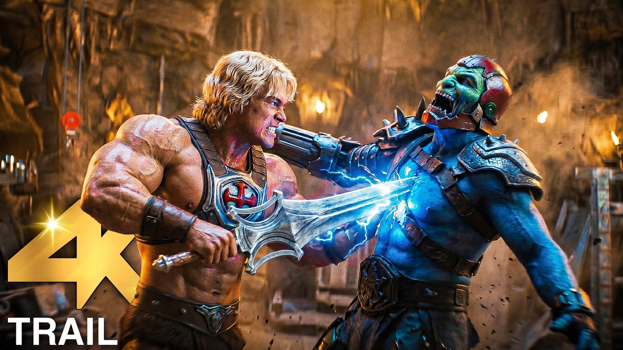 HE MAN MASTERS OF THE UNIVERSE “He Man Vs Trap-Jaw” Trailer (4K ULTRA HD) 2026