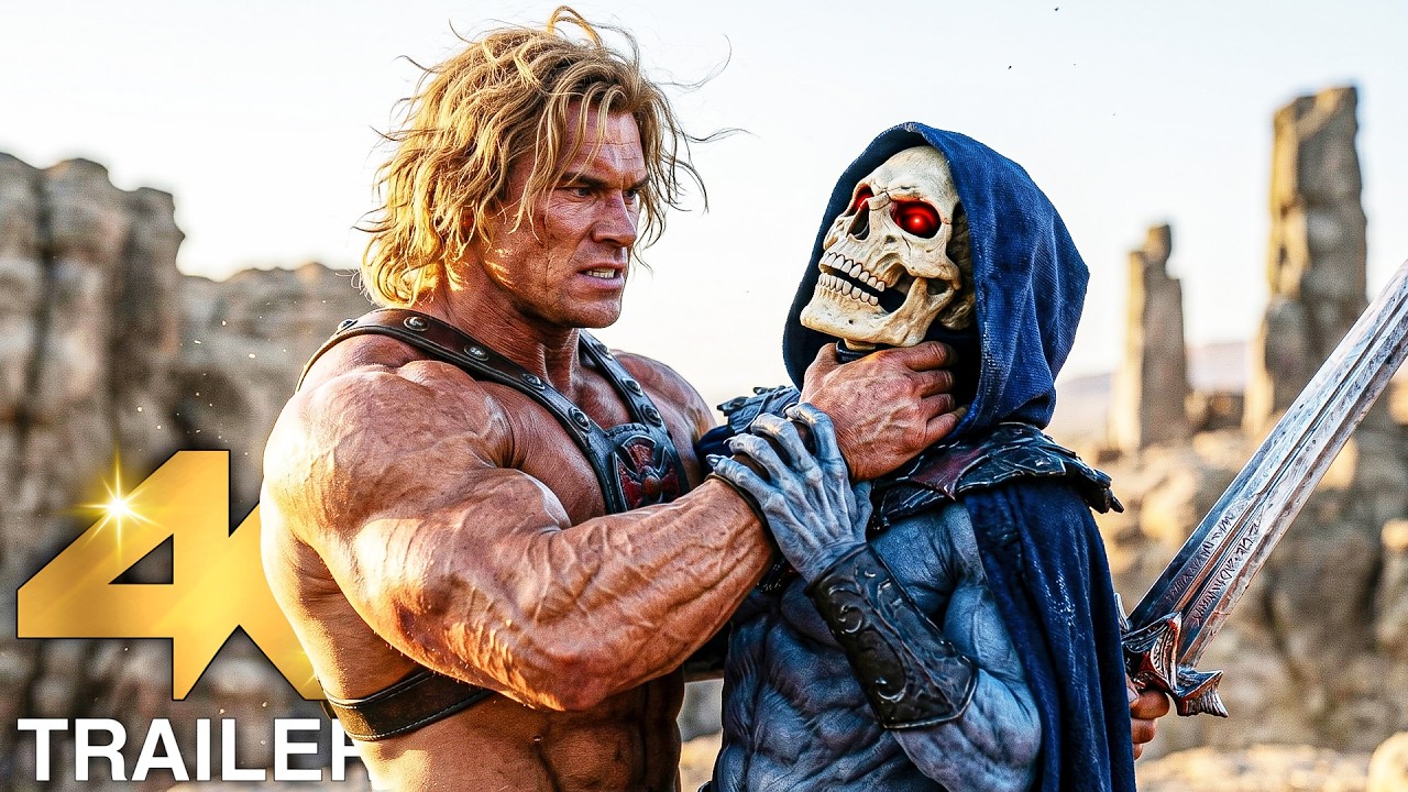 HE MAN MASTERS OF THE UNIVERSE “He Man Vs Villains” Trailer (4K ULTRA HD) 2026