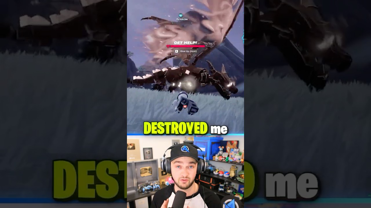 How Fast Can I Take Down The FIRE DRAGON?! #LEGOFortnite #ad