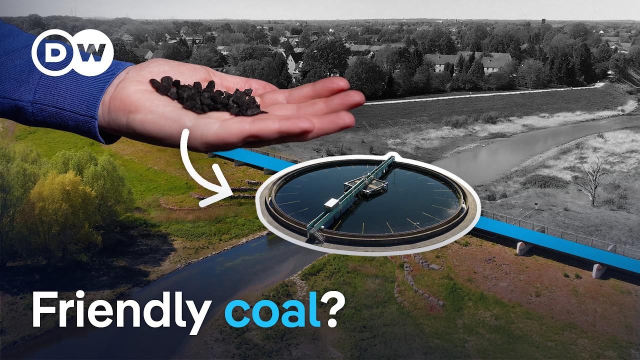 How recycled coal could revolutionize wastewater treatment | DW News