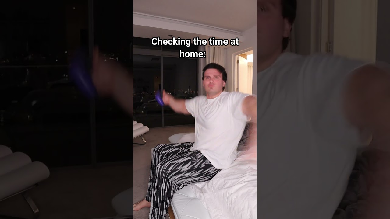 How Time Moves At Home VS School.
