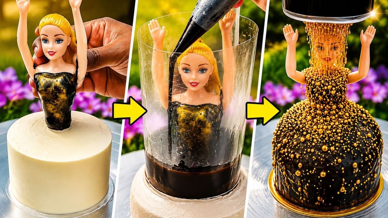 How to Make a Barbie Cake 😭✨ Best Random Hacks I Wish I Knew Before My 40s