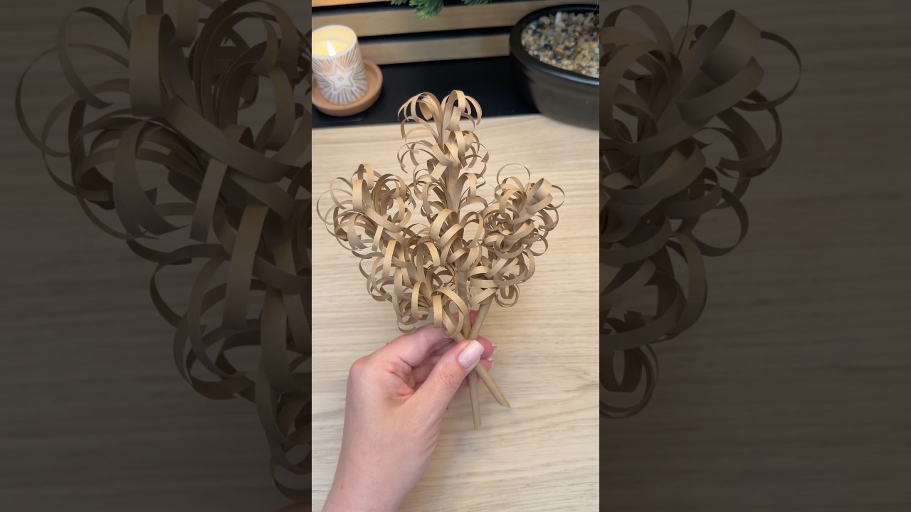 How to Make Paper Flowers ✂️ Easy DIY Bouquet #DIY #giftideas #paperflower #shorts