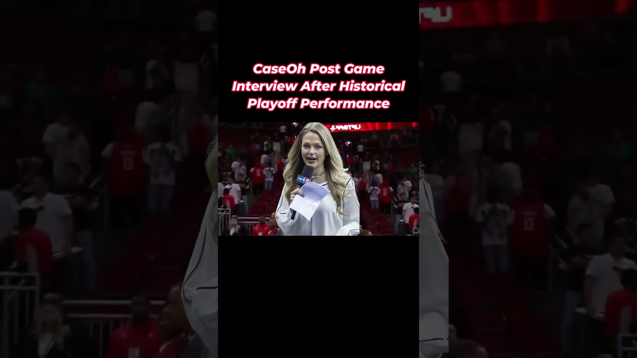 I Had A Post Game Interview After A Historical Game